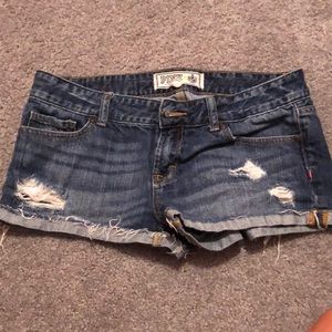 Size 6 jean shorts from PINK